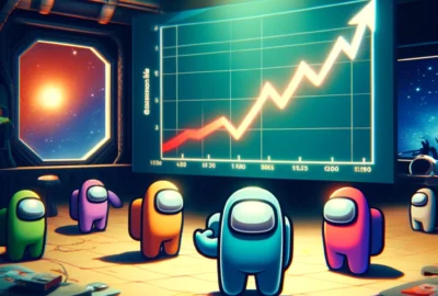 Among Us Popularity Chart